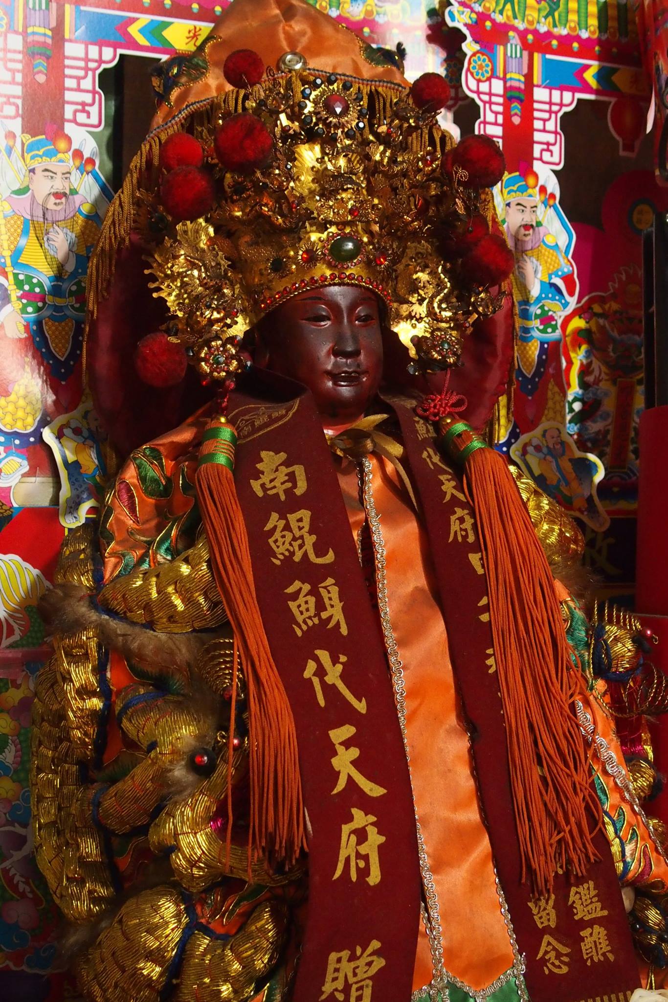 嘉義縣水上鄉十一指厝龍德宮奉祀謝府元帥、五府千歲、觀音佛祖、山西夫子、林王爺... - 卅六庄下茄苳泰安宮旌忠廟與五十九庄頭