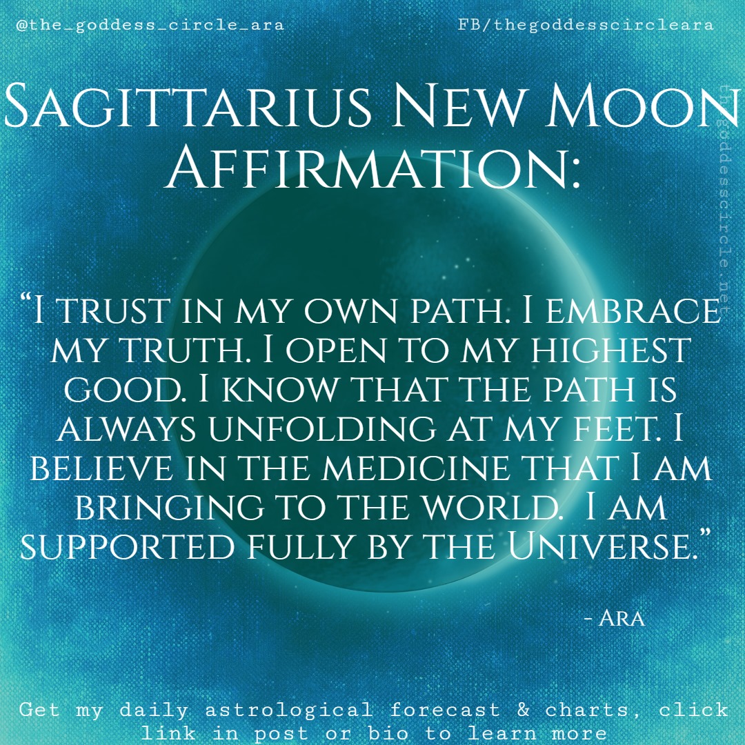 Sagittarius The New Moon In Sagittarius Workbook — ALEXIE GIGI