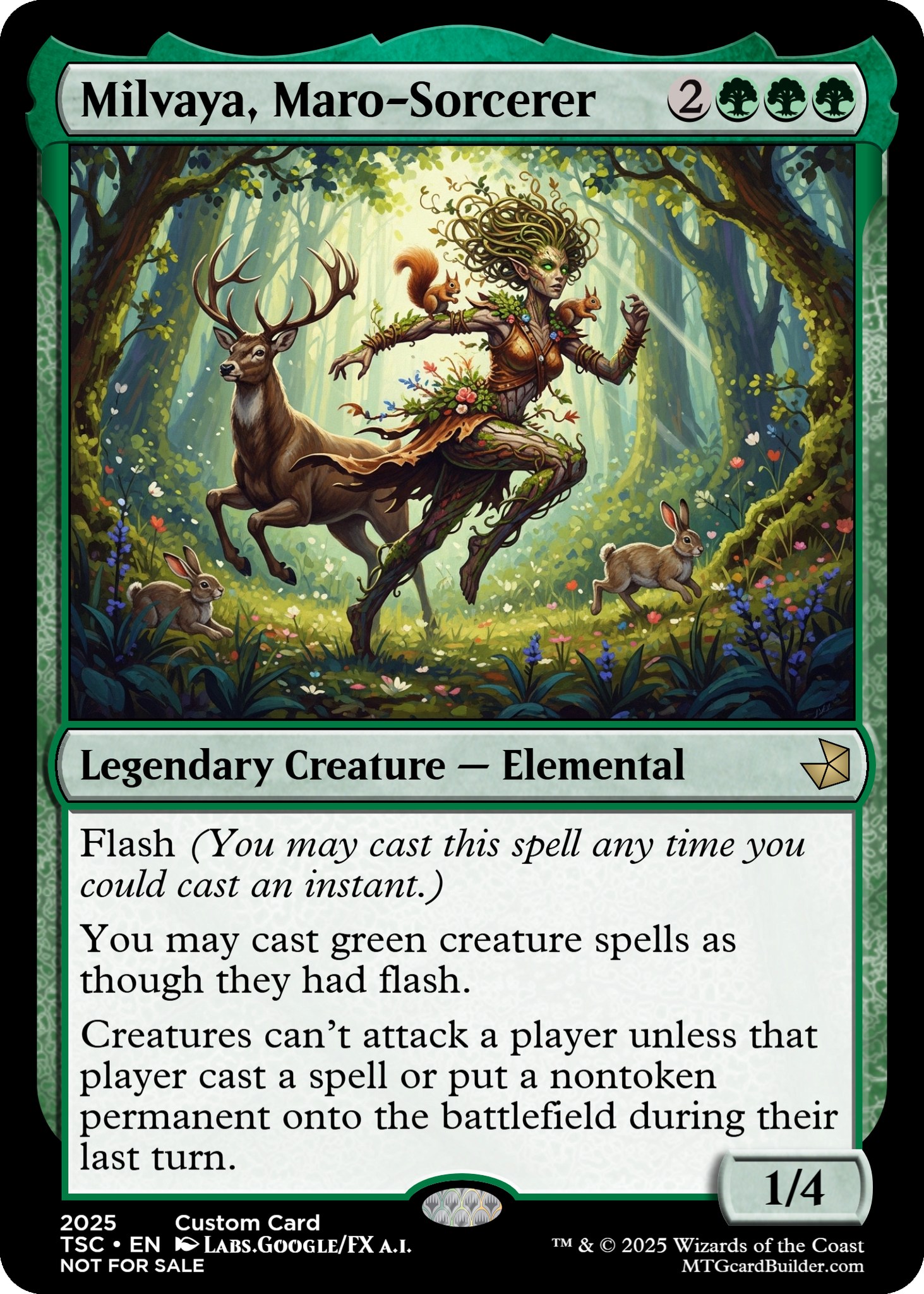 Mashup of [Yeva, Nature's Herald] and [Arboria].