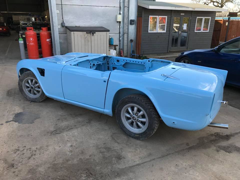 5VC Ex Works Triumph TR4 Rally Car