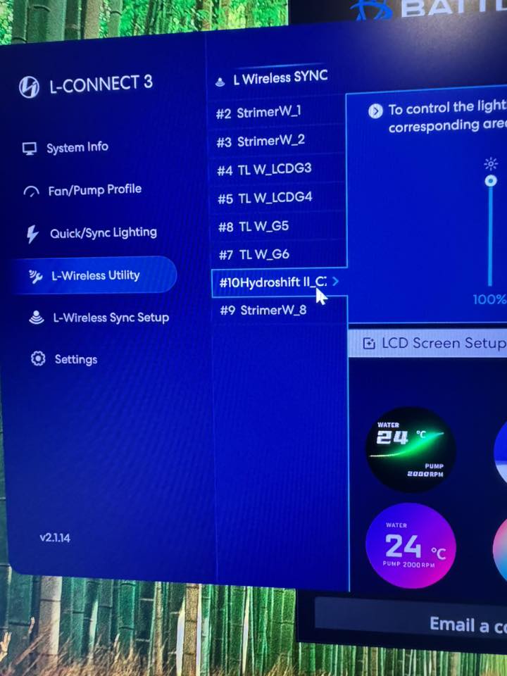 LIAN LI OWNERS GROUP | Help with hydroshift2 it shows up in l connect ...