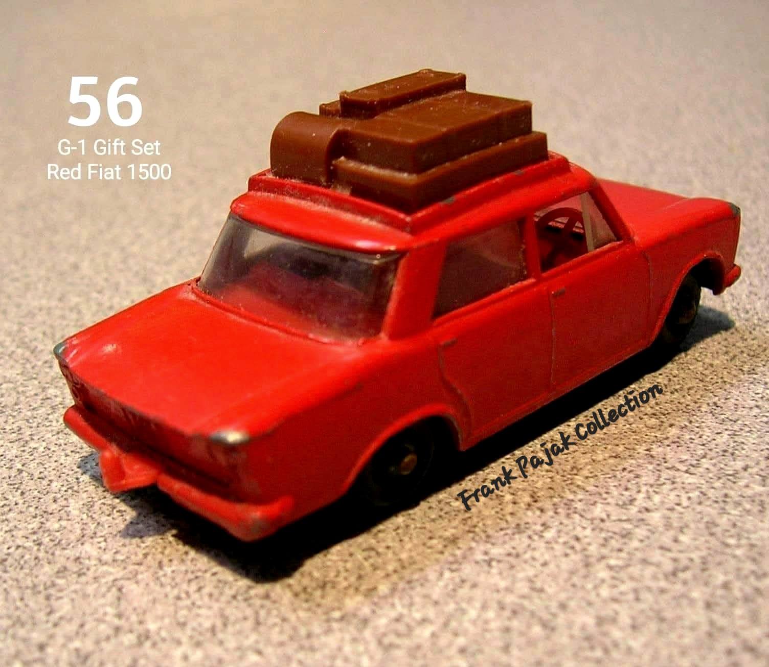 Vintage matchbox fiat 1500 model details