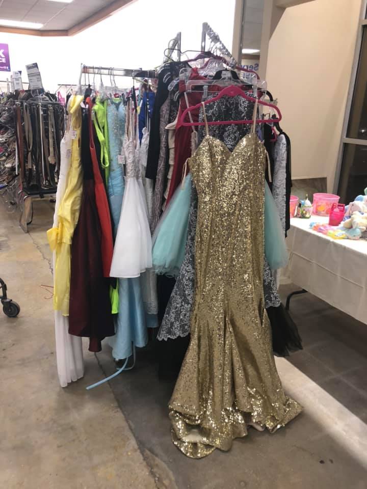 Be pretty and thrifty when you shop Goodwill for the perfect prom dress! Find your unique style while saving hundreds of dollars at your local Goodwill stores. Don't forget the shoes, too! #