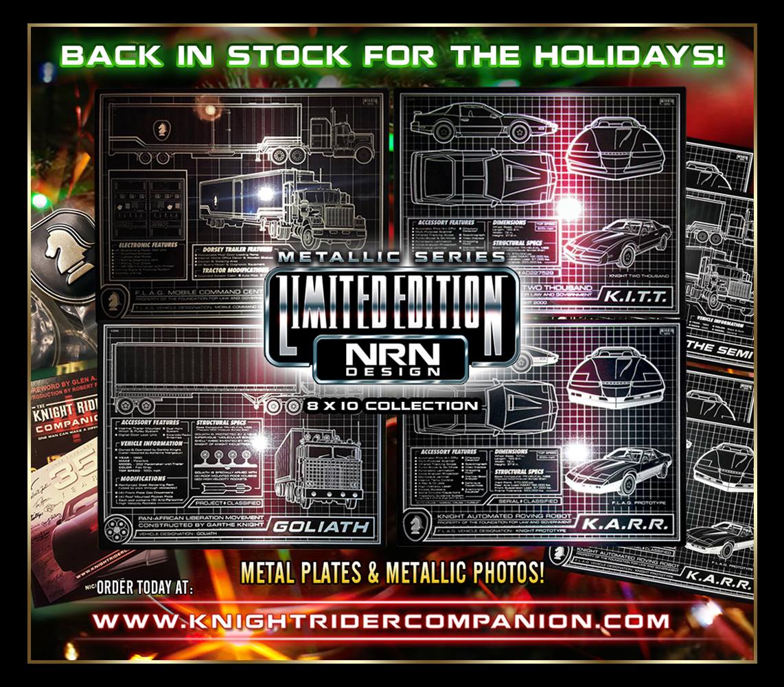 BACK IN STOCK FOR THE... - The Knight Rider Companion | Facebook