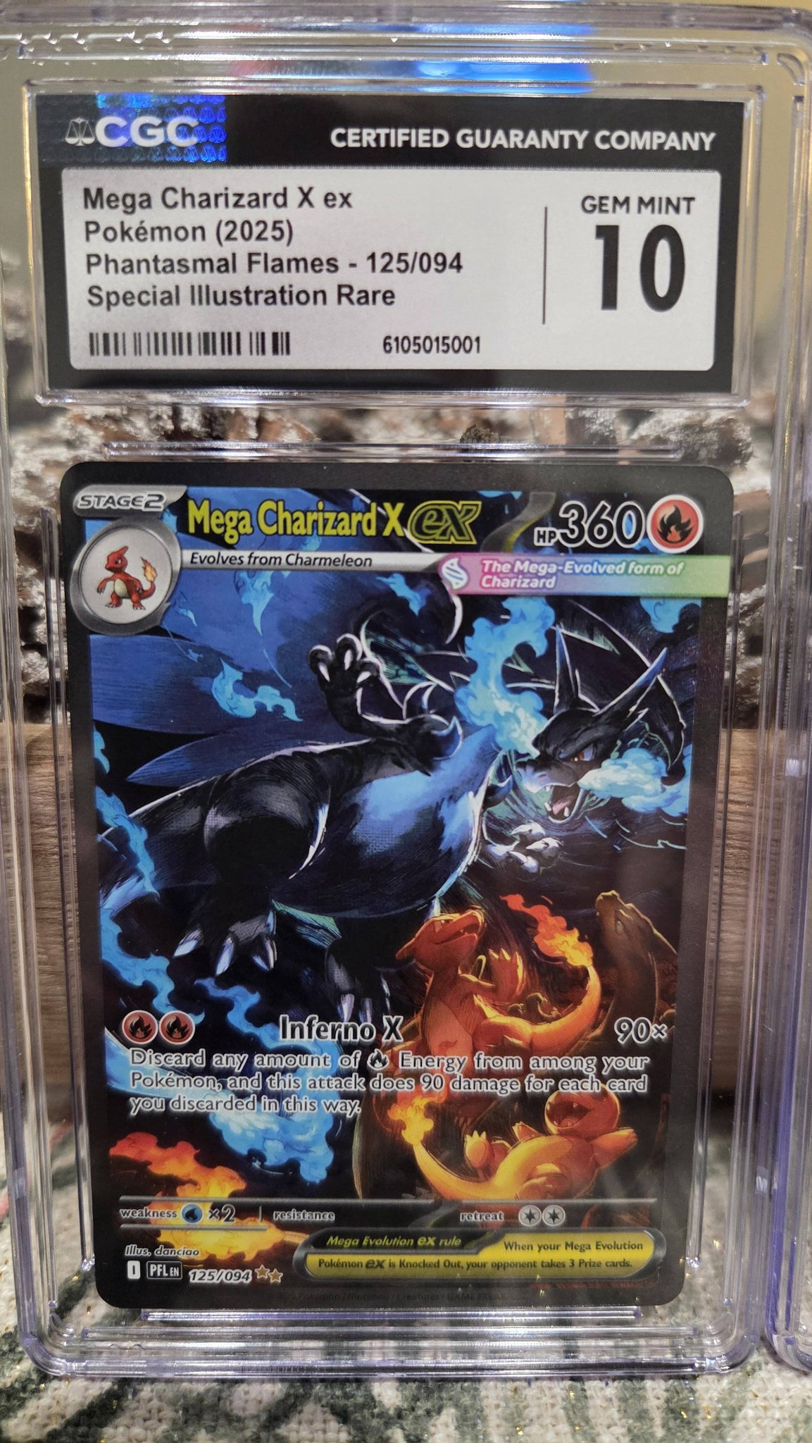Advice First English SAR Mega Charizard x Ex 125/094?