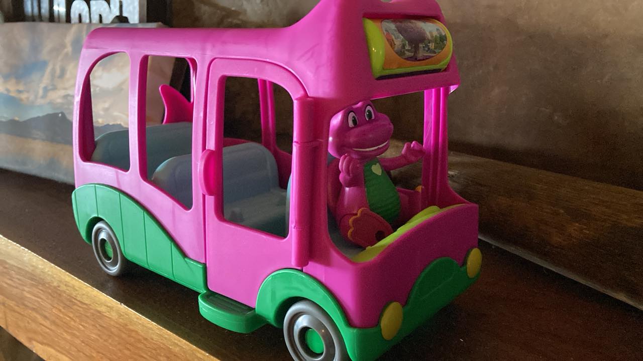 Barney’s adventure bus is a great video to watch. | Facebook