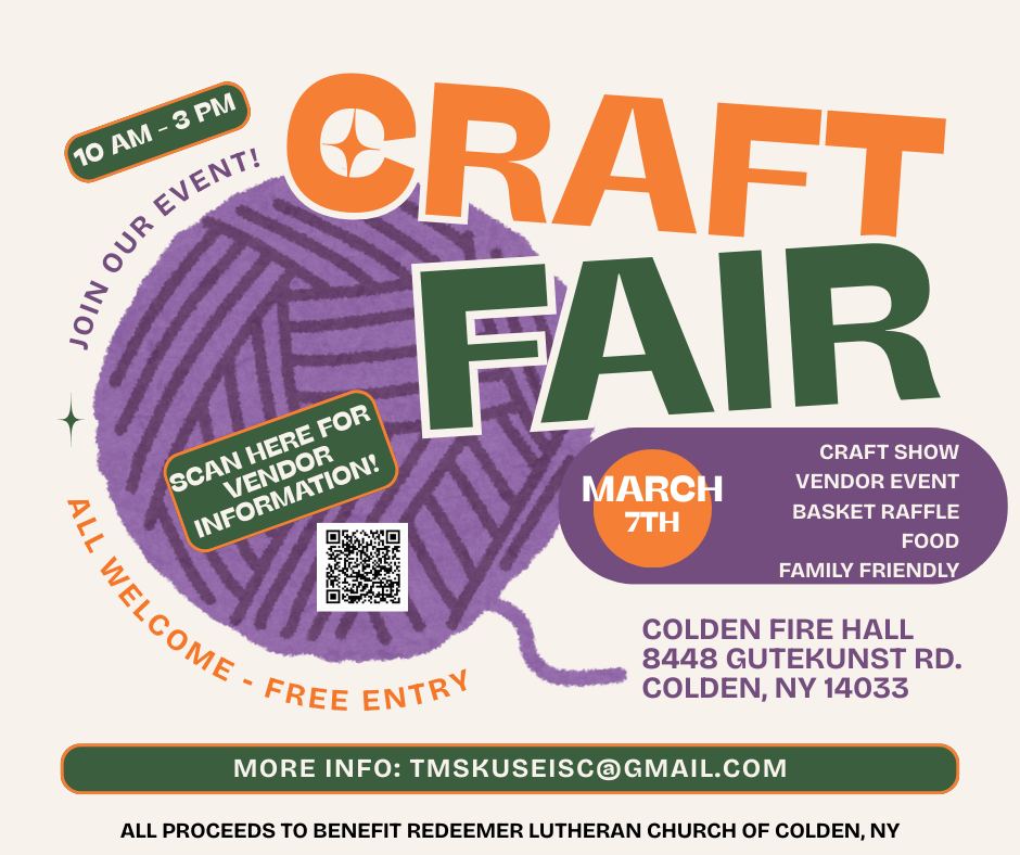 1st Annual Craft Show / Vendor Event Basket Raffle Fundraiser