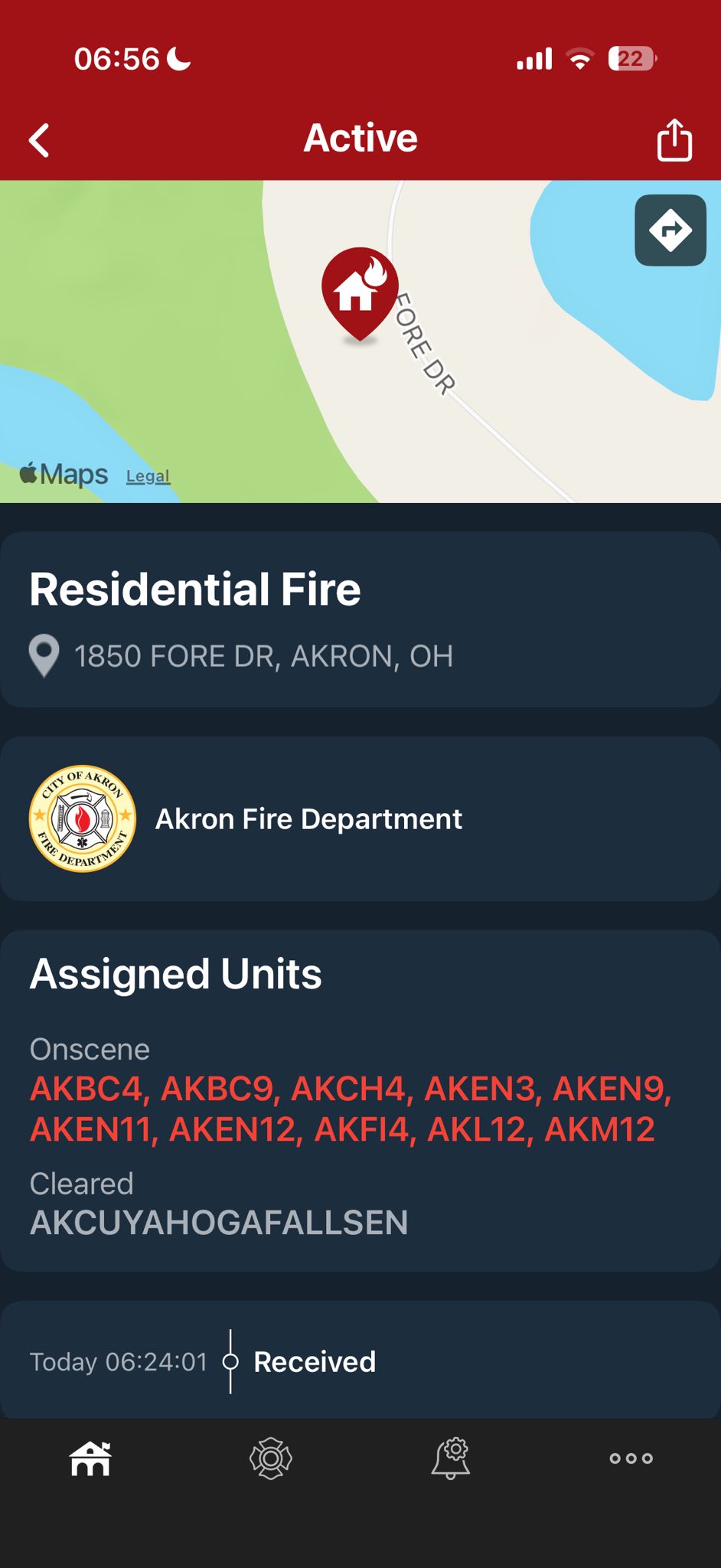 Akron Traffic | One unit remains assigned. | Facebook