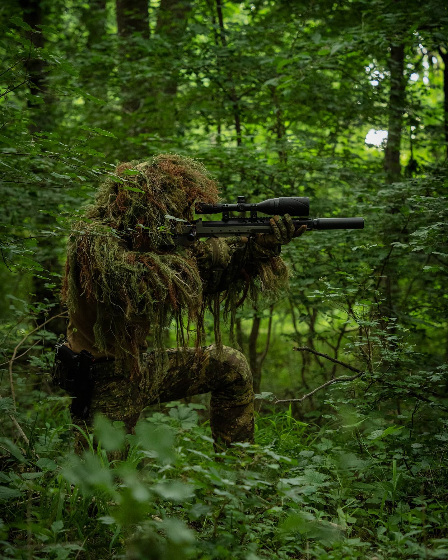 Sprinter Custom Ghillie setup with SCG Viper hood