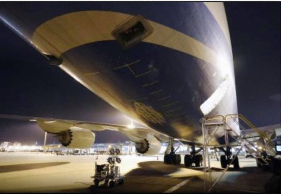 INCIDENT / ANA Cargo B767-300F (JA605F) on flight #NH8517 to
