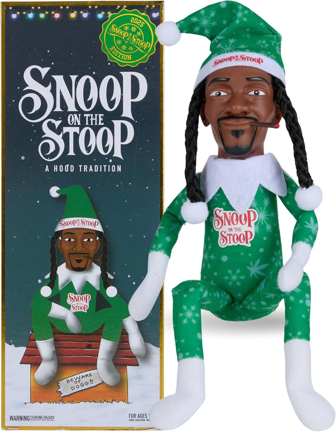 $24.xx Reg $34 Snoop Dogg Snoop on The Stoop 2025 Christmas Elf