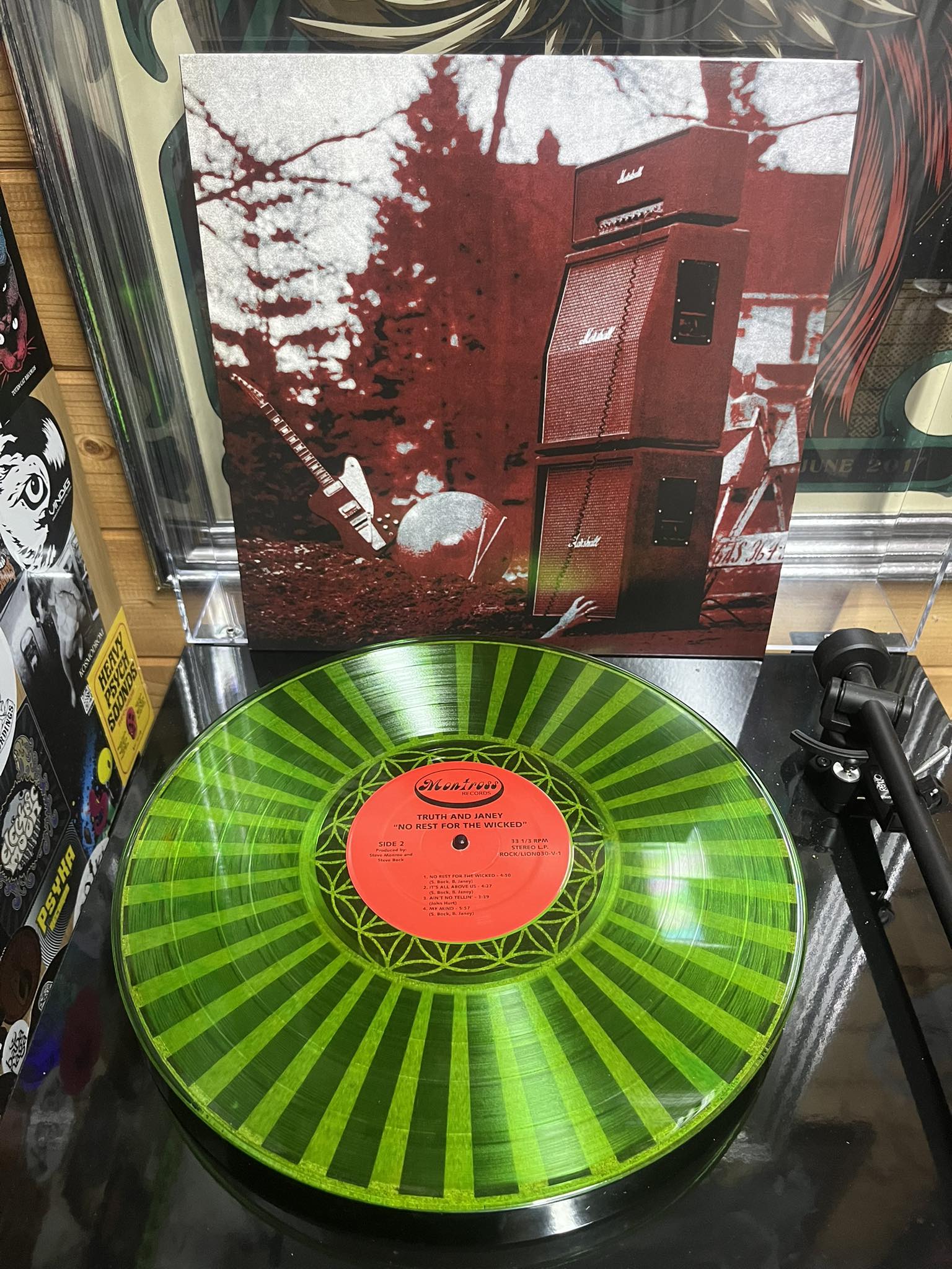 Truth and Janey - No Rest for the Wicked. 2023 reissue of their 