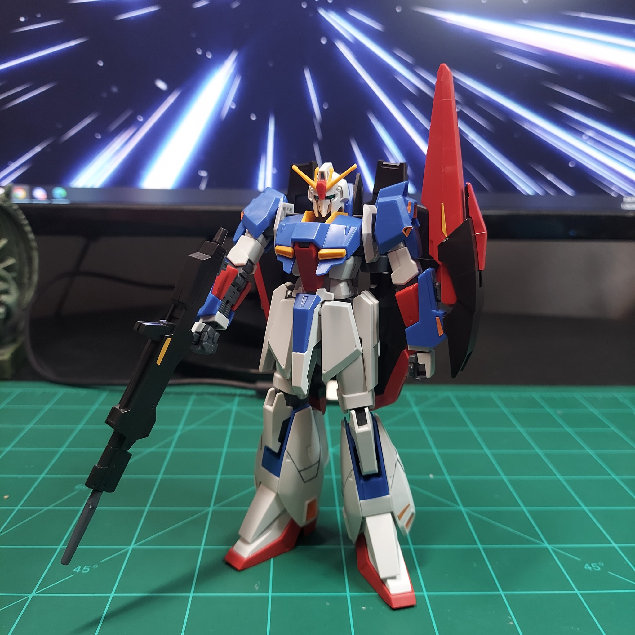 MGとHGのセット Zeta Gundam HG model review and comparison