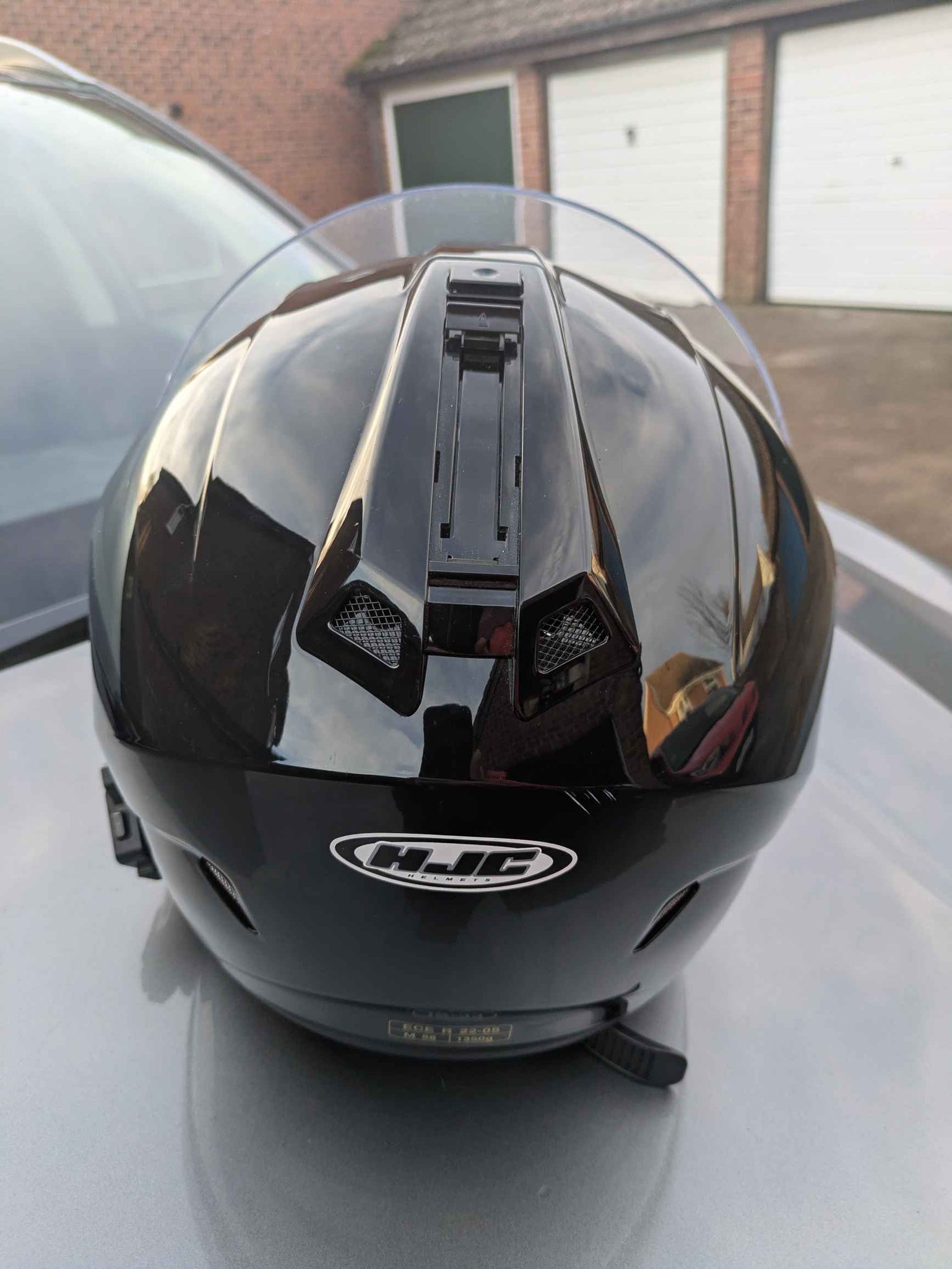 hjc cl-max 3 gloss black modular helmet - C10 The helmet is also Smart HJC ready to accept the 10B or 20B Bluetooth systems (*sold separately). HJC IS Max II modular