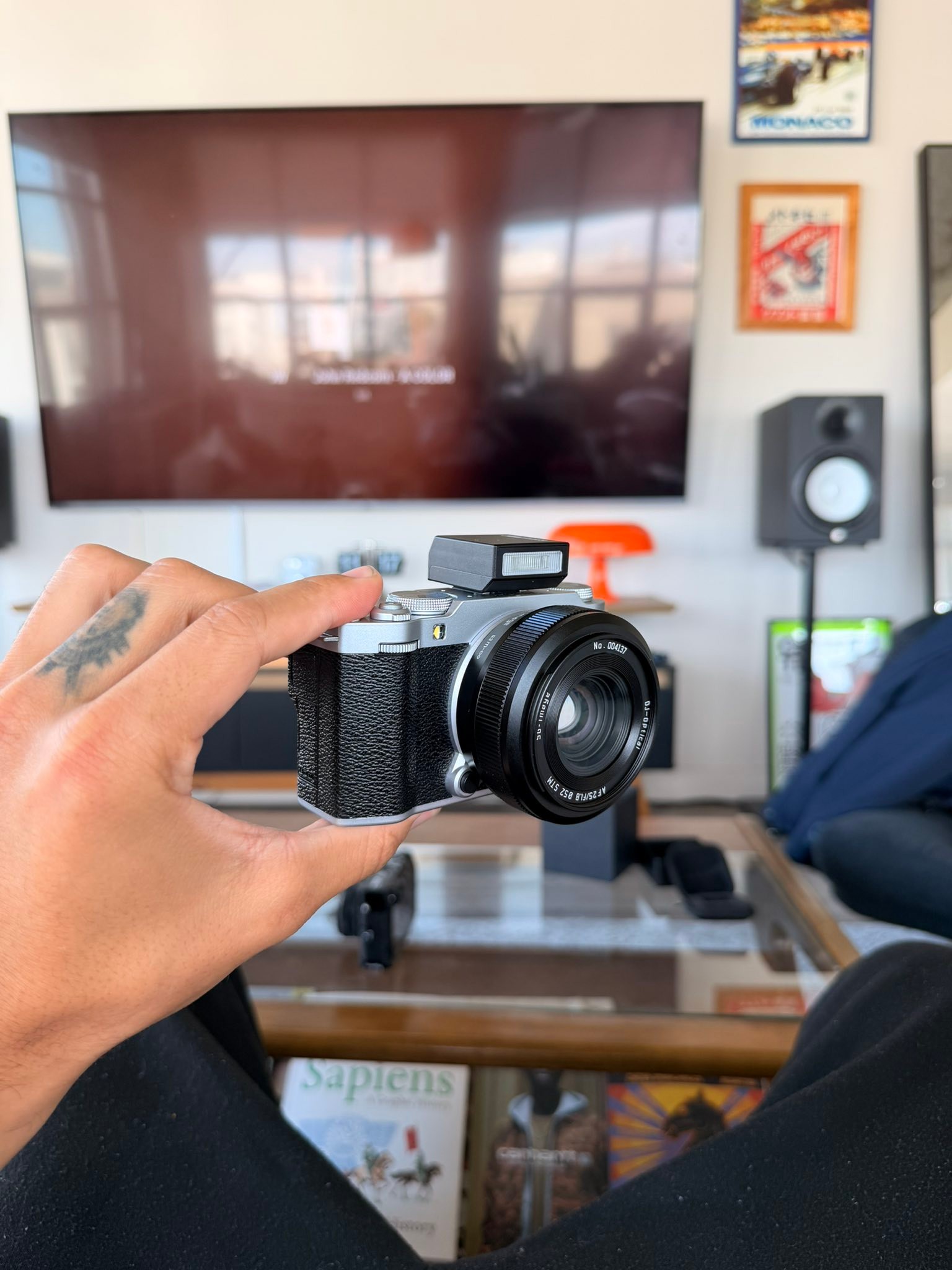 Compact setup for Fujifilm XM5 camera