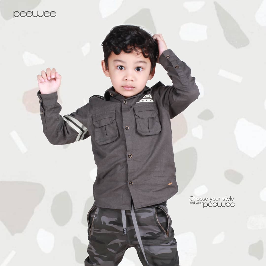 PeeWee - in frame : PWS 0007 Army look 2 . . IDR 155.000 Fast Order ...