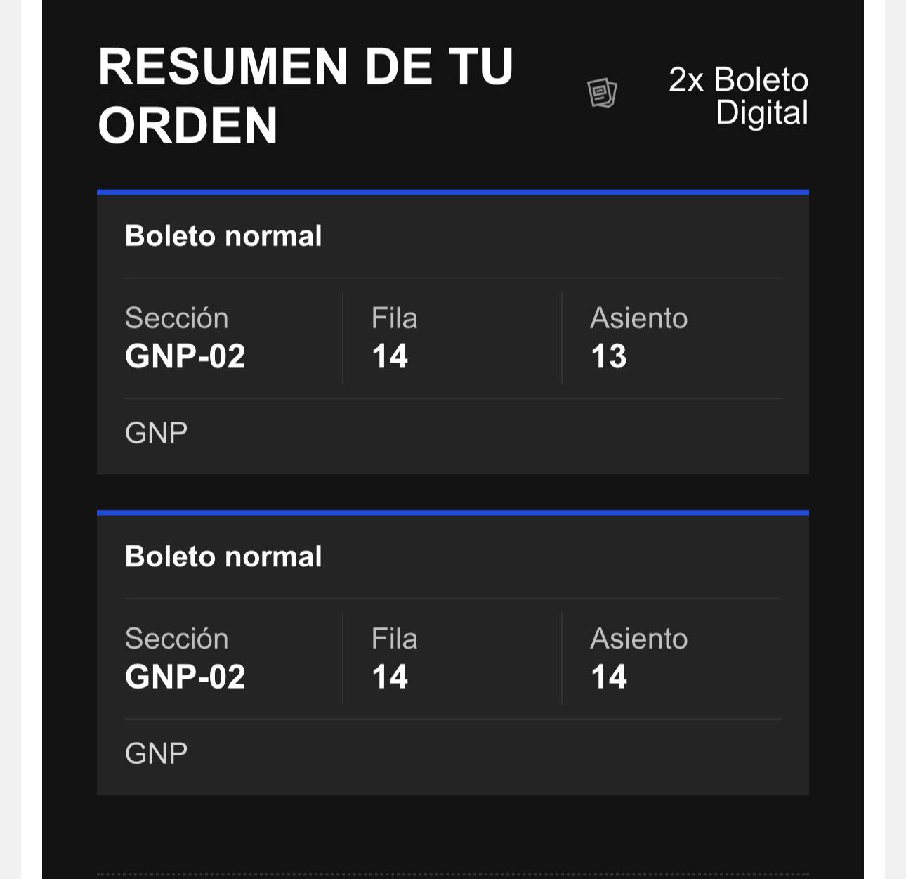 2 DISPONIBLES PARA HOY EN GNP02 | Facebook