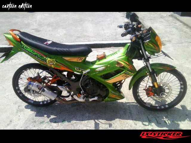 Satria Fu Cartoon Edition Lx Cutting Sticker Facebook
