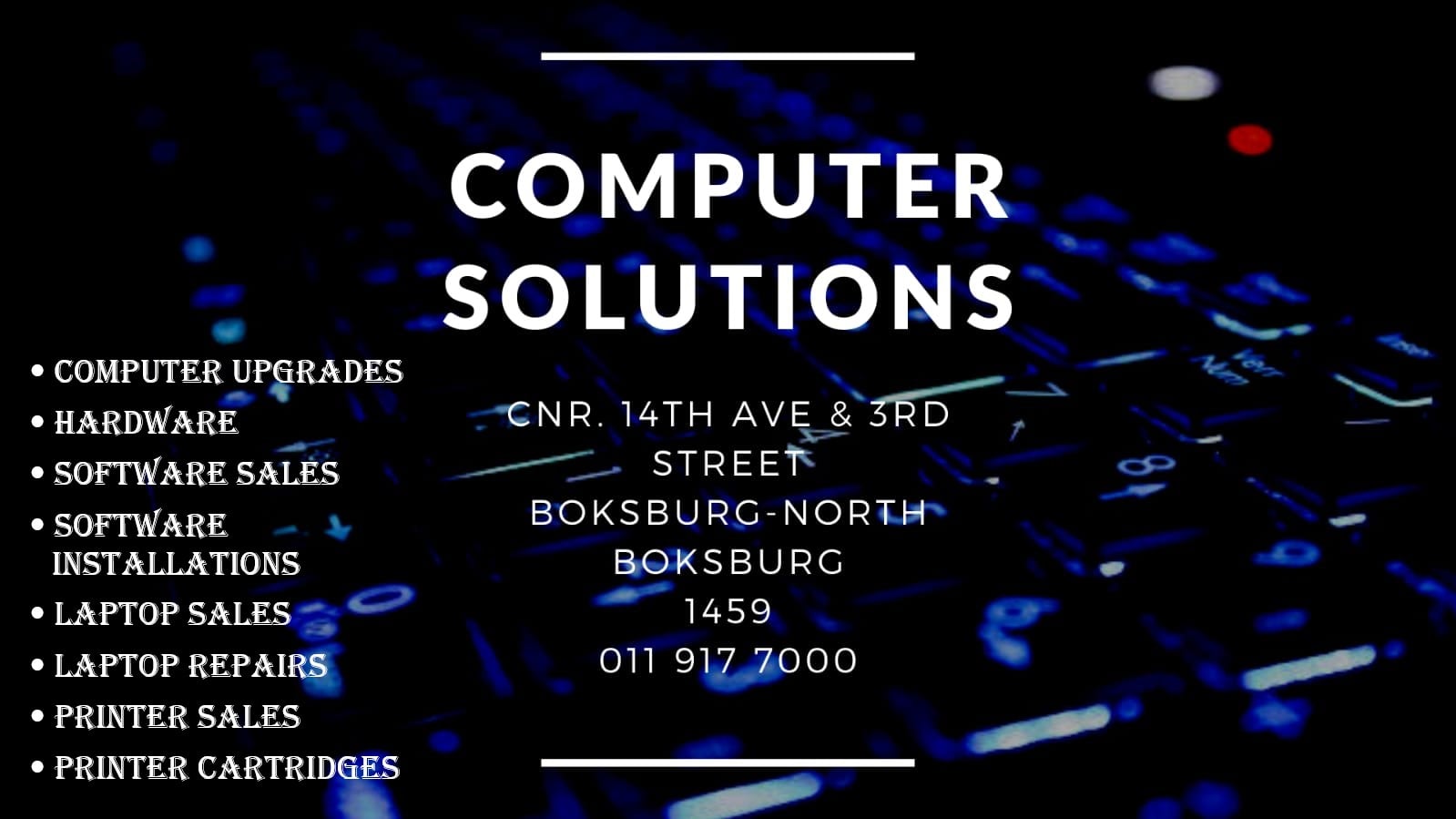 Computer Solutions | Boksburg