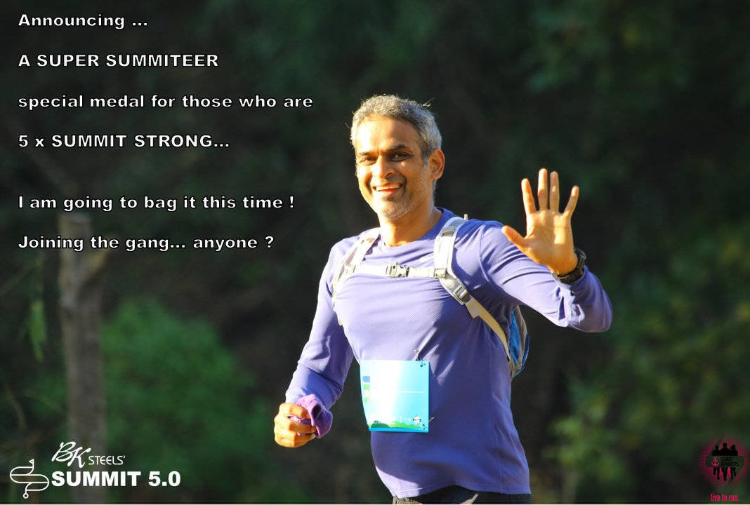 Summit - SUMMITEERs who have done all 4 past SUMMIT races...