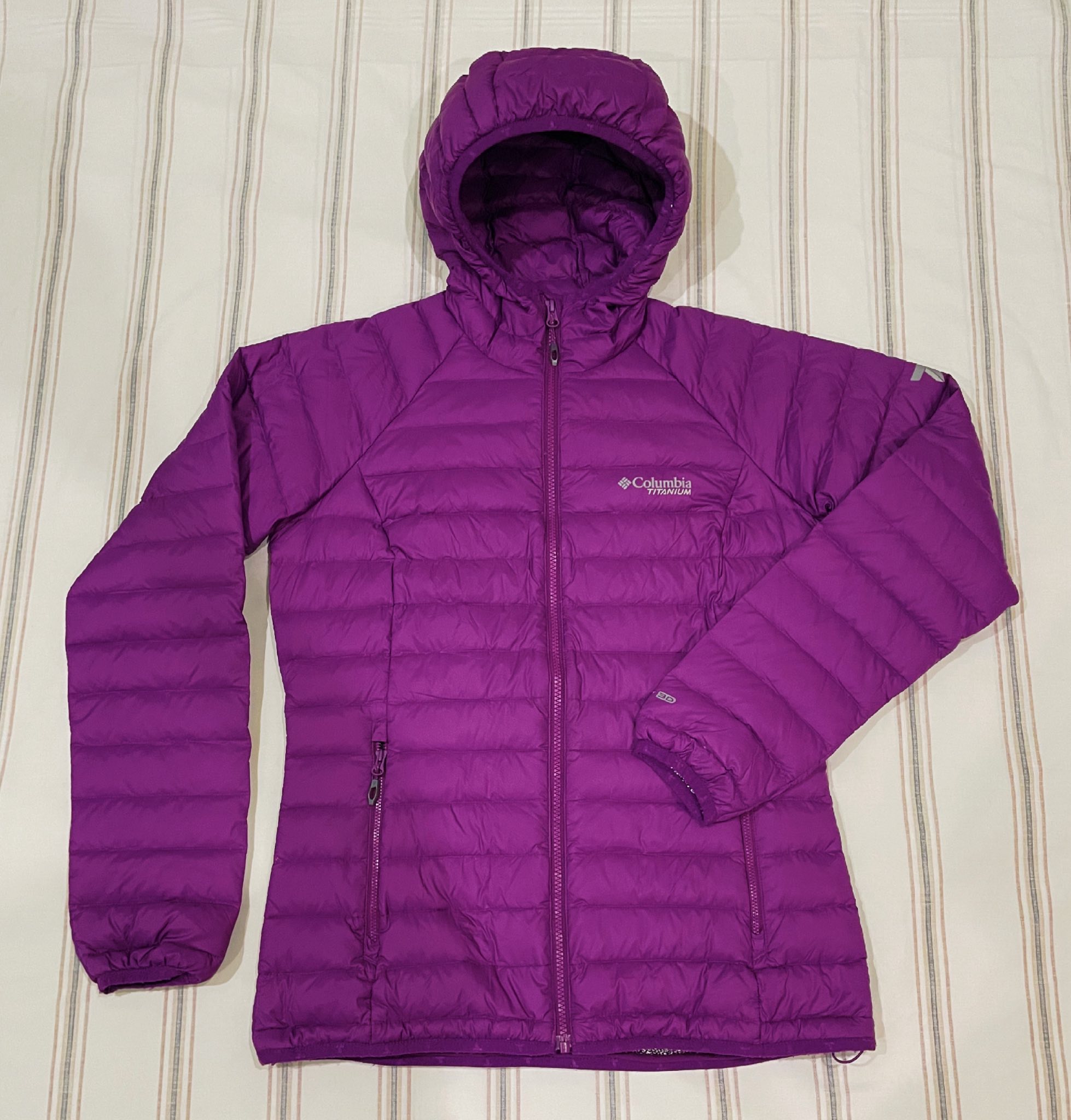 Columbia titanium puffer jacket for women