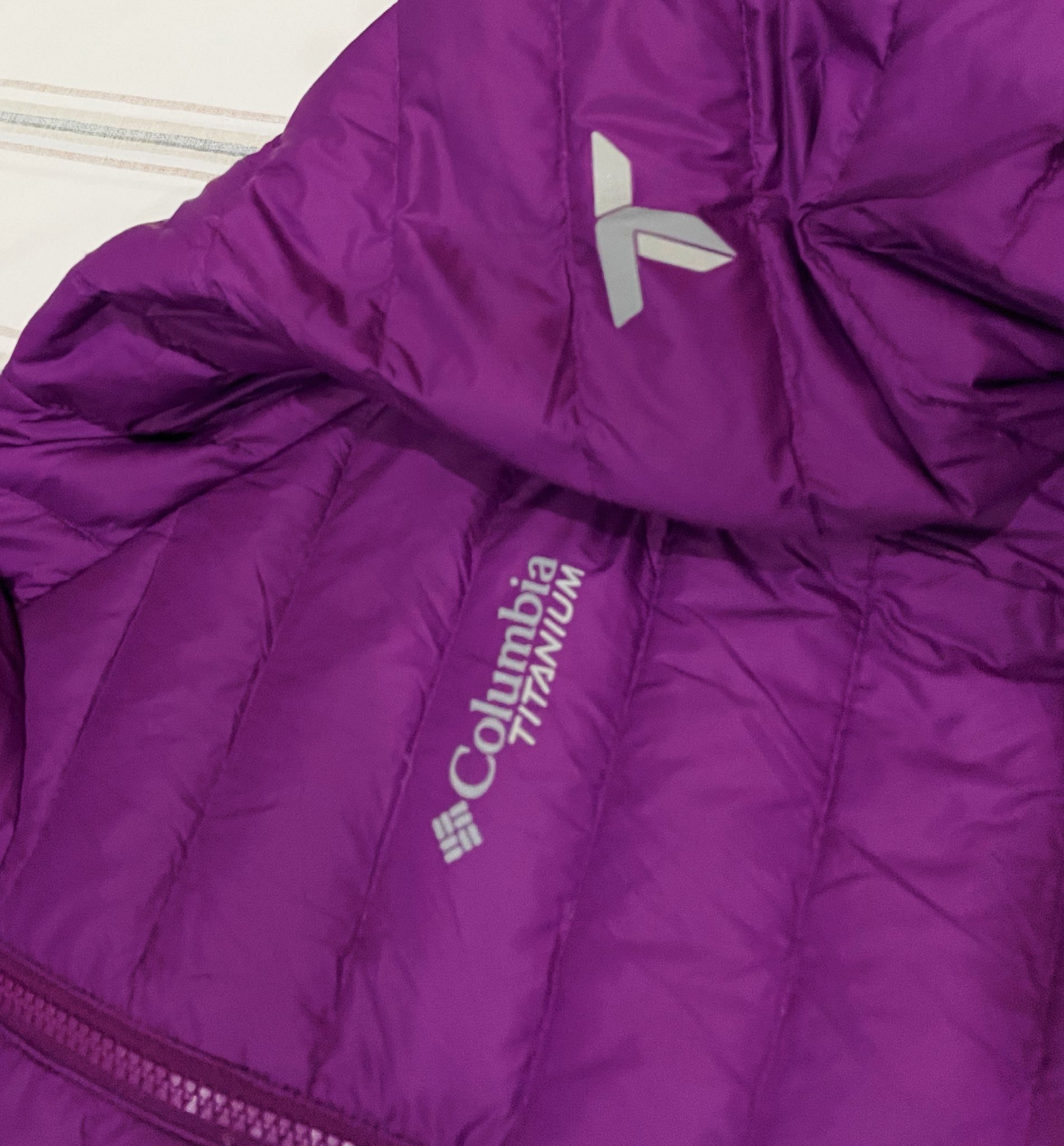 Columbia titanium puffer jacket for women