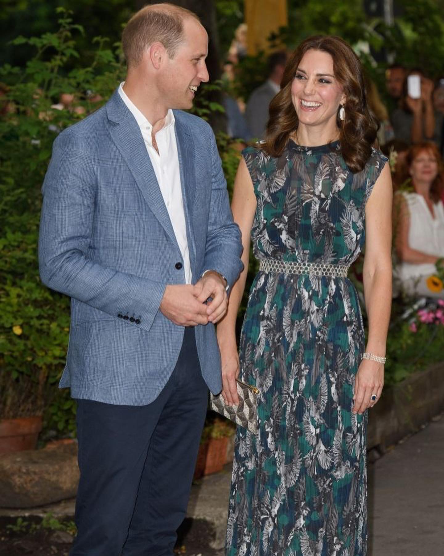 RoyalyDuchess - Kate chose a green dress by Markus Lupfer,... | Facebook