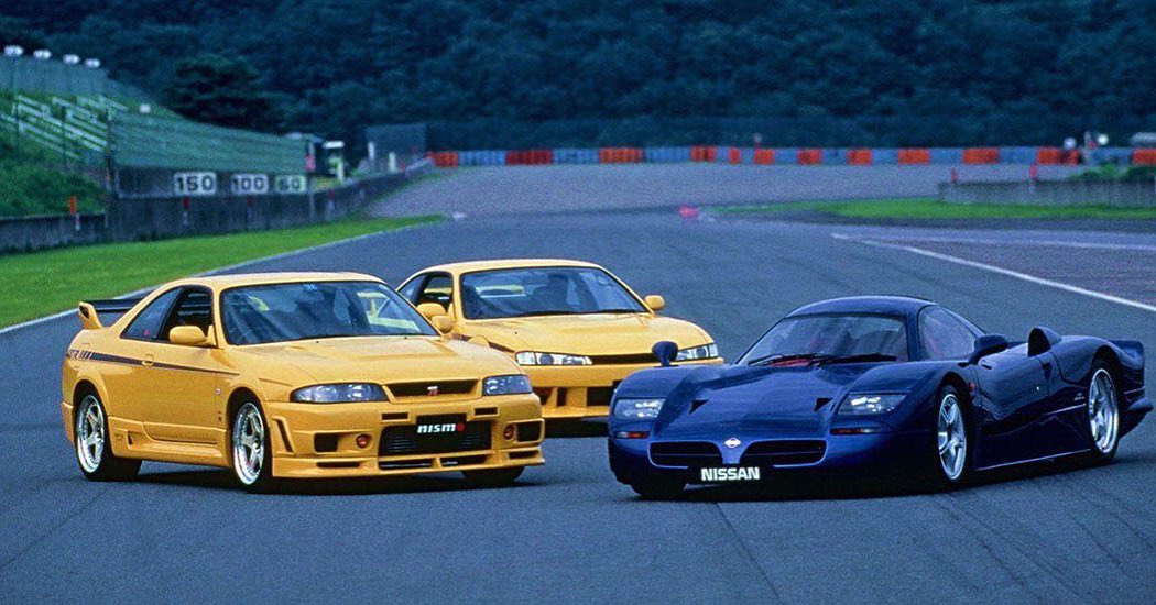 Japanese - A famous photo taken in 1998 at Fuji Speedway. To