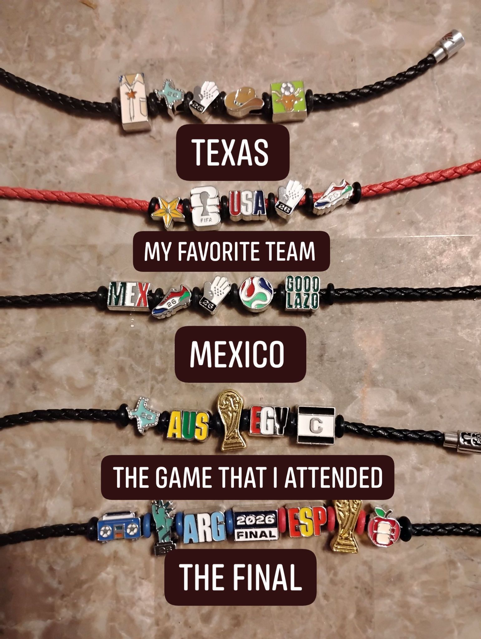 Free FIFA World Cup 2026 fan bead bracelets from Bank of America