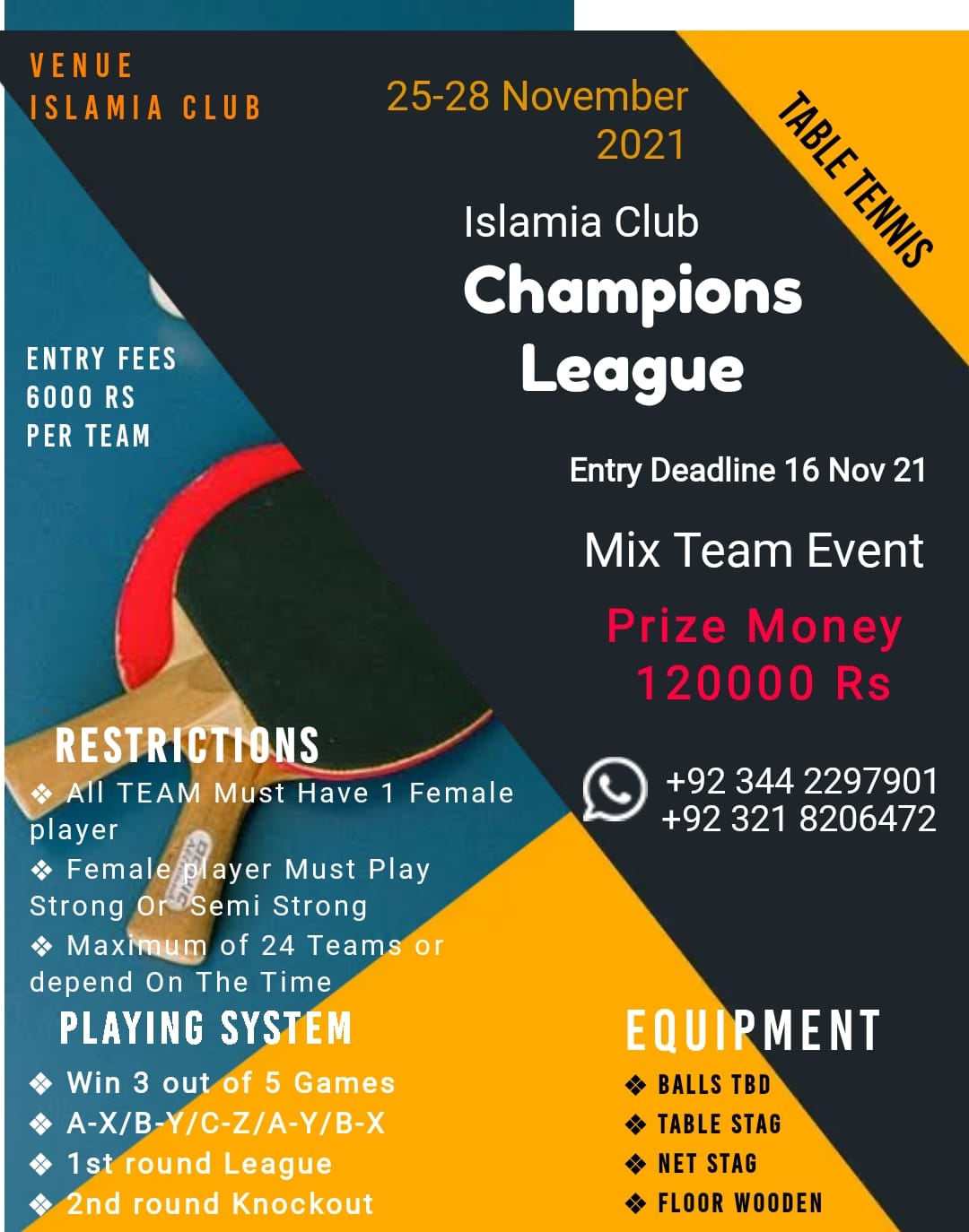 We are Pleased to inform... - Arif Khan Table Tennis Academy | Facebook