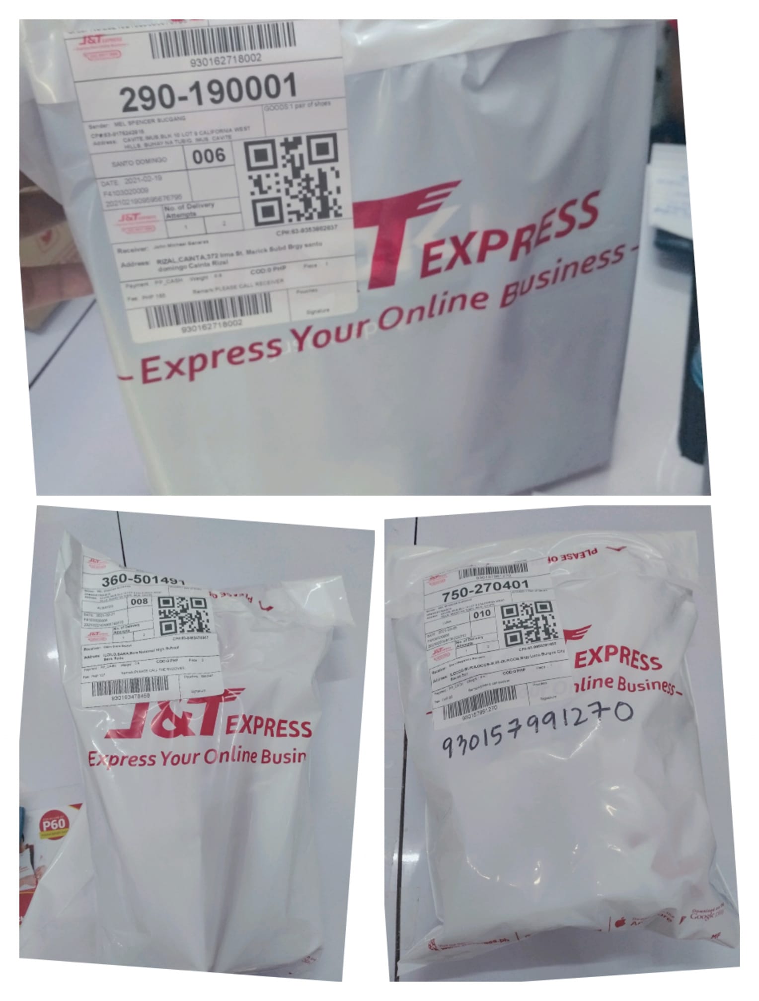 CalEph Footwear - Shipments to Rizal, Ilo-Ilo and Ilocos Sur 🙂