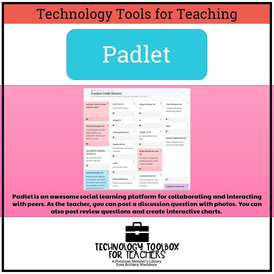 Padl... - Technology Teaching Resources with Brittany Washburn