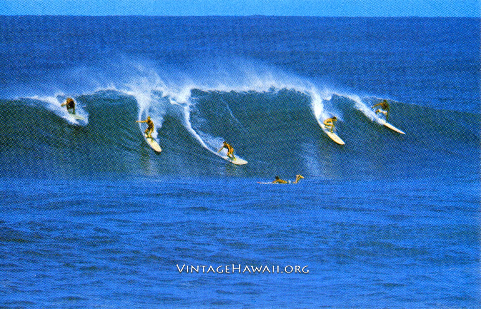 The Old Days.Surfboard