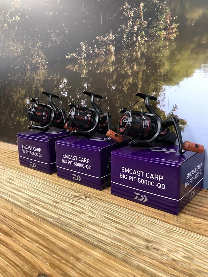 daiwa emcast big pit reels Crosscast 45 SCW QD, OT, 5000C, Fishing Reel, Front Drag : Sports & Outdoors The EMCAST Bite N Run feature allows line to pay off the reel when a gamefish takes a live or natural bait DAIWA EMCAST BITE & Run