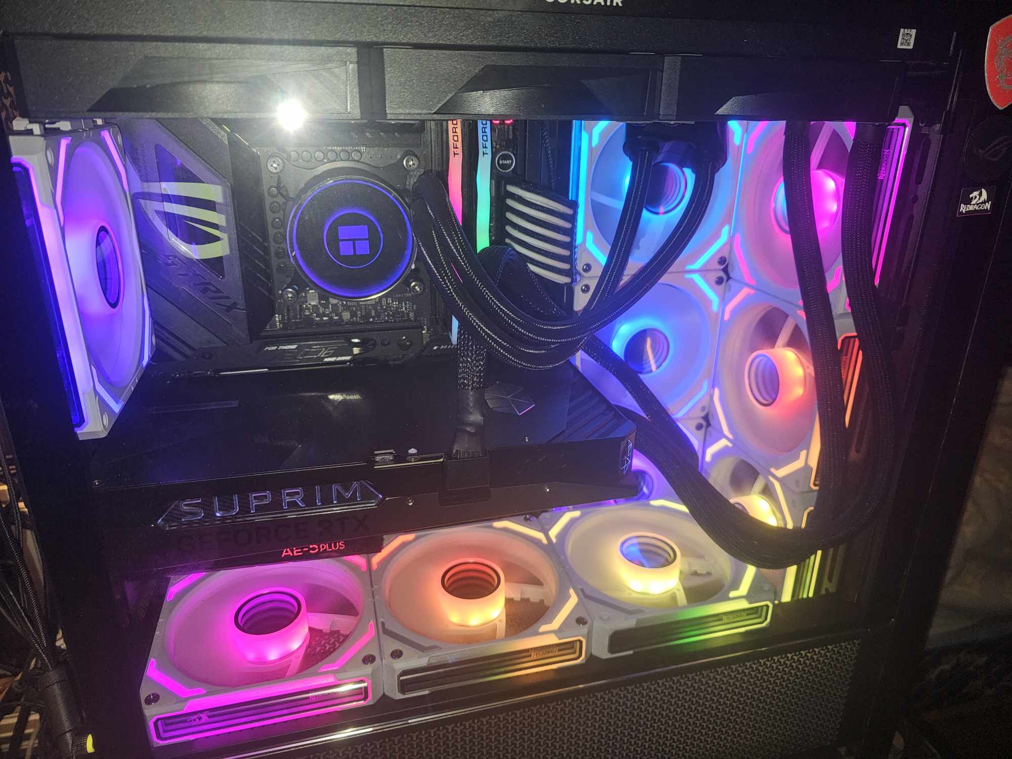Custom MSI Z590 gaming PC with Intel i7-11700K and GeForce GTX 3050