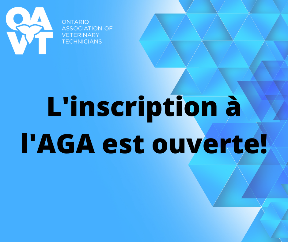 L'in... - Ontario Association of Veterinary Technicians - OAVT | Facebook