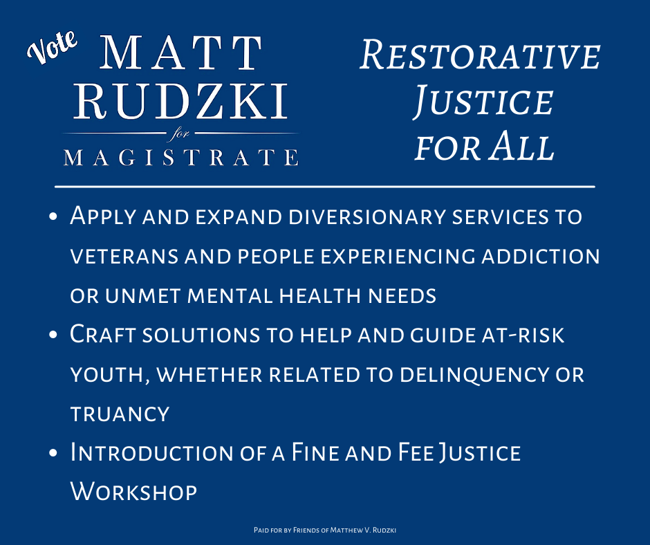 We should not judge anyone based upon... - Judge Matt Rudzki | Facebook