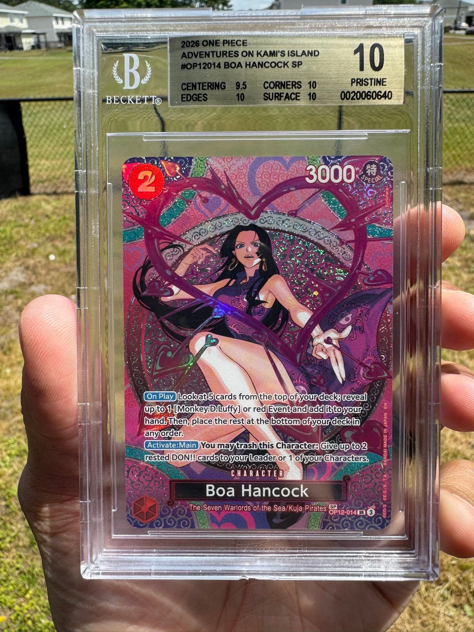 One piece card game boa hancock for sale