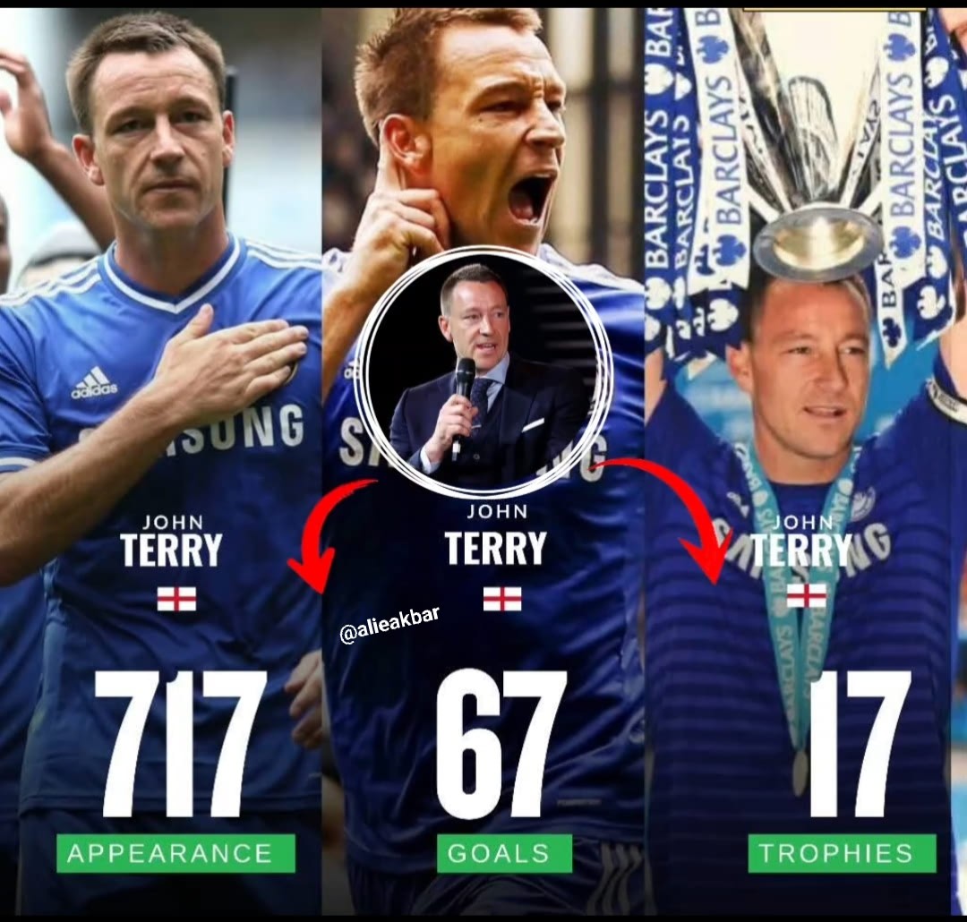 Photo Dédicacée John Terry Chelsea Legend - Format 16x12 - Signée à La Main - Certifiée AFTAL