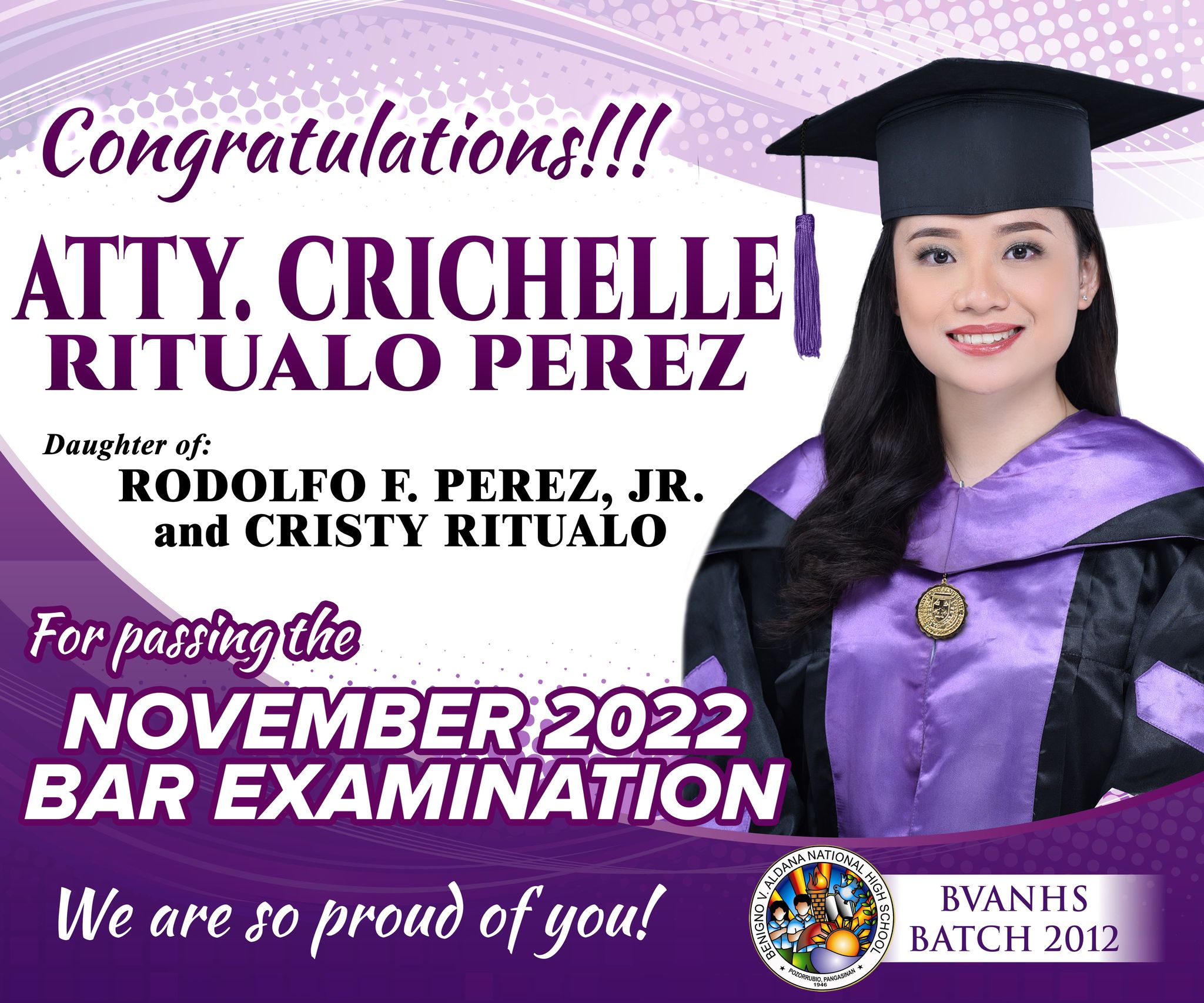 Congratu... - Benigno V. Aldana National High School - 300287 | Facebook