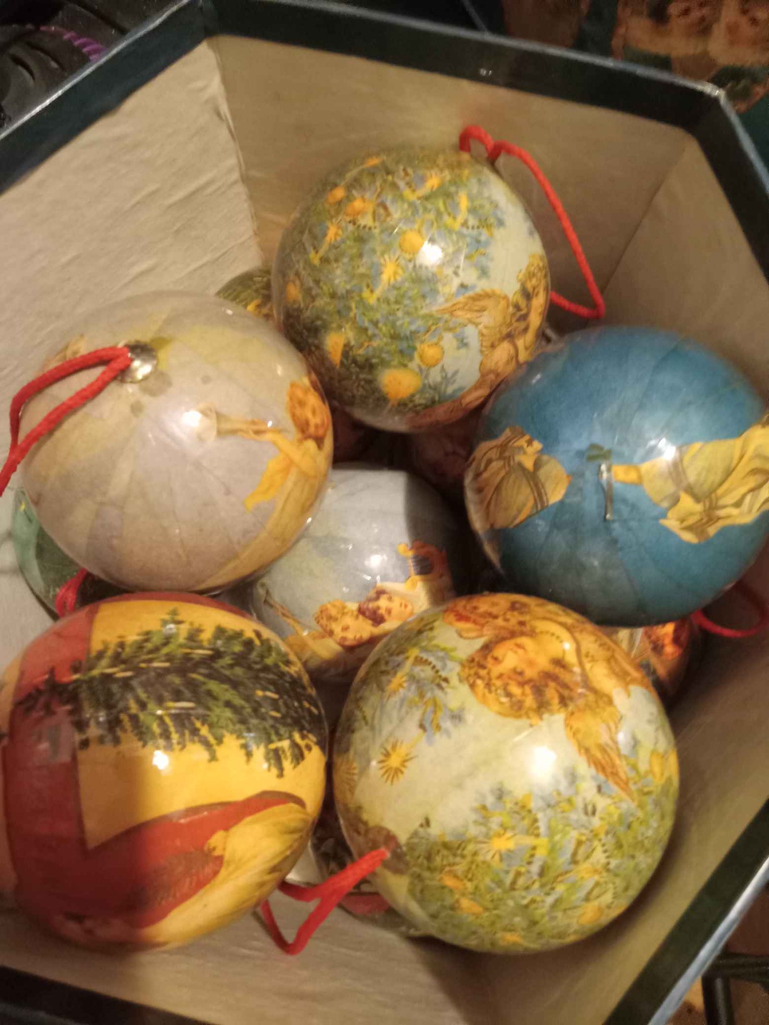 2 Twelve Glorious Angels Christmas ornaments no hold pick up in 