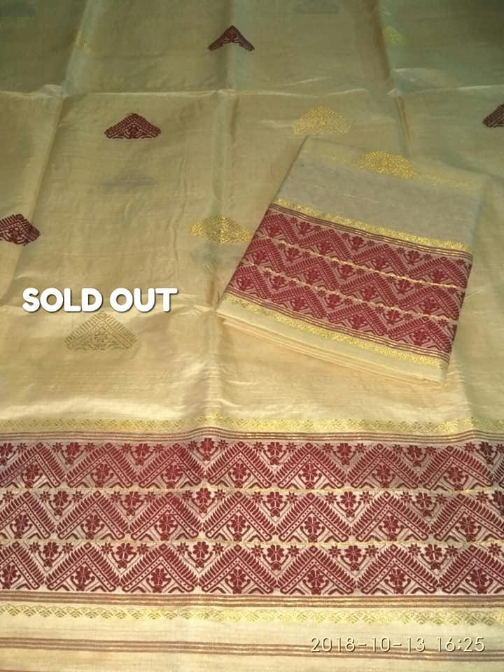 Riha - Assamese Mekhela Sador | Barpeta Road