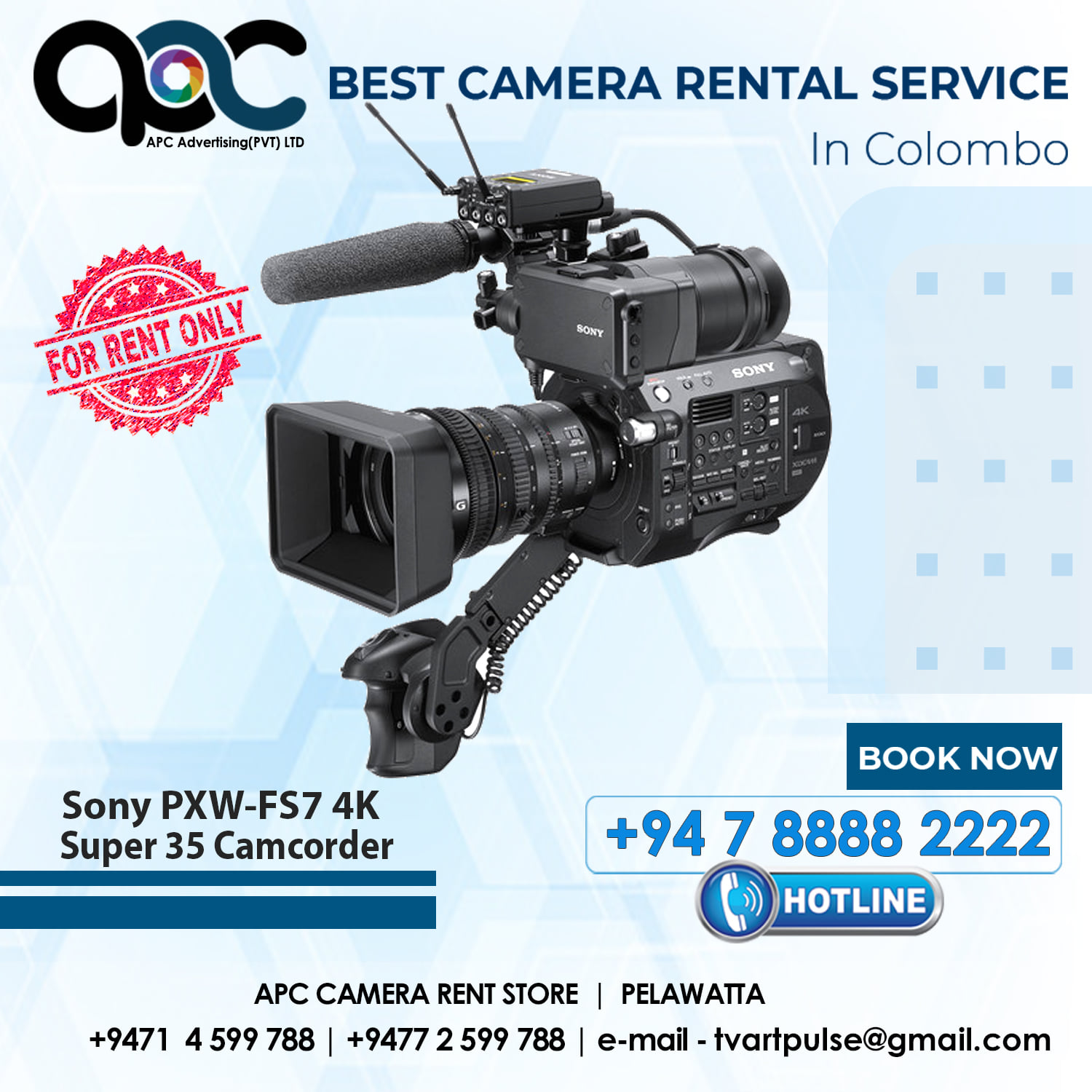 අපෙන් ඕනෑම Camera, Lens... - APC Camera Rent & Camera Store | Facebook