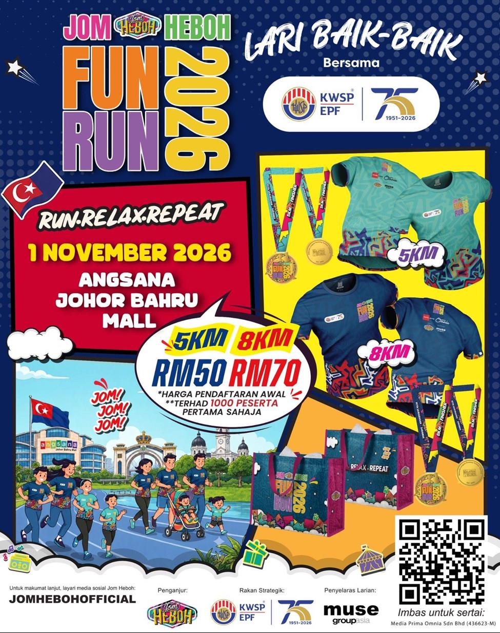 Jom Heboh Fun Run 2026 @ Johor