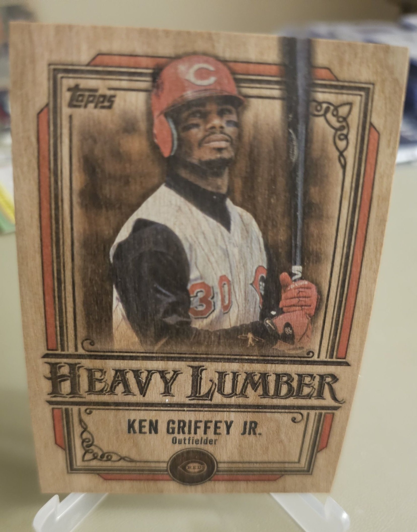 The entire Topps Heavy Lumber run from 2023 to 2025 and it looks 