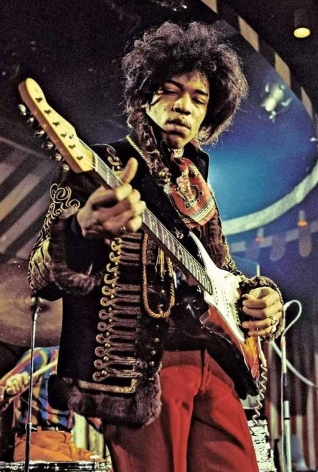 Jimi Hendrix's iconic style and custom jackets