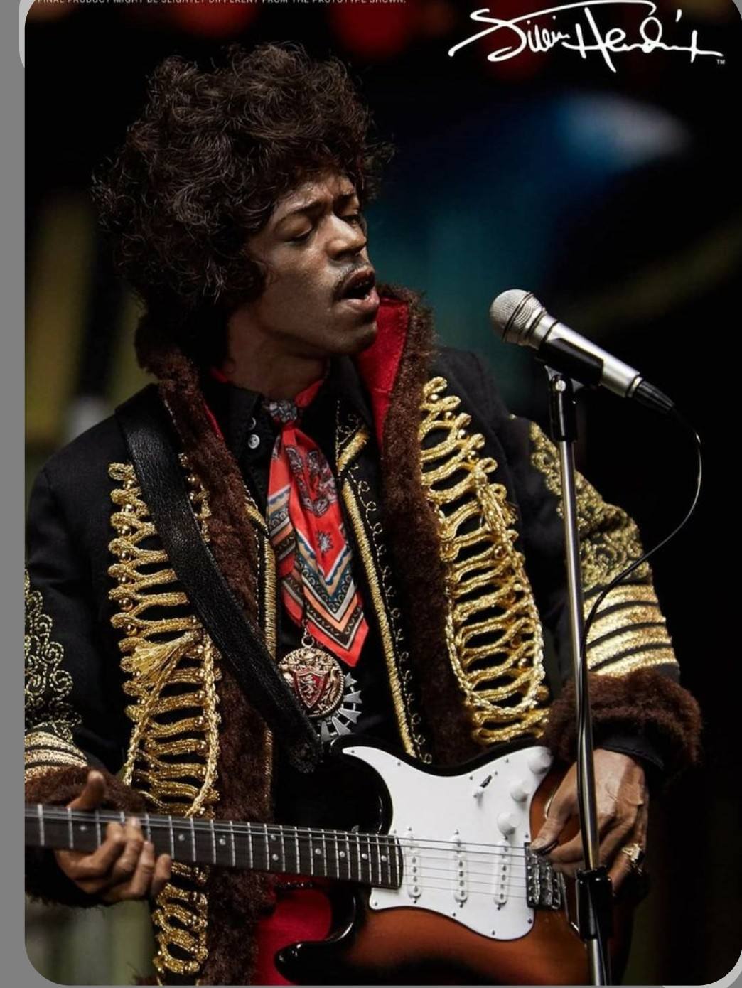 Jimi Hendrix's iconic style and custom jackets
