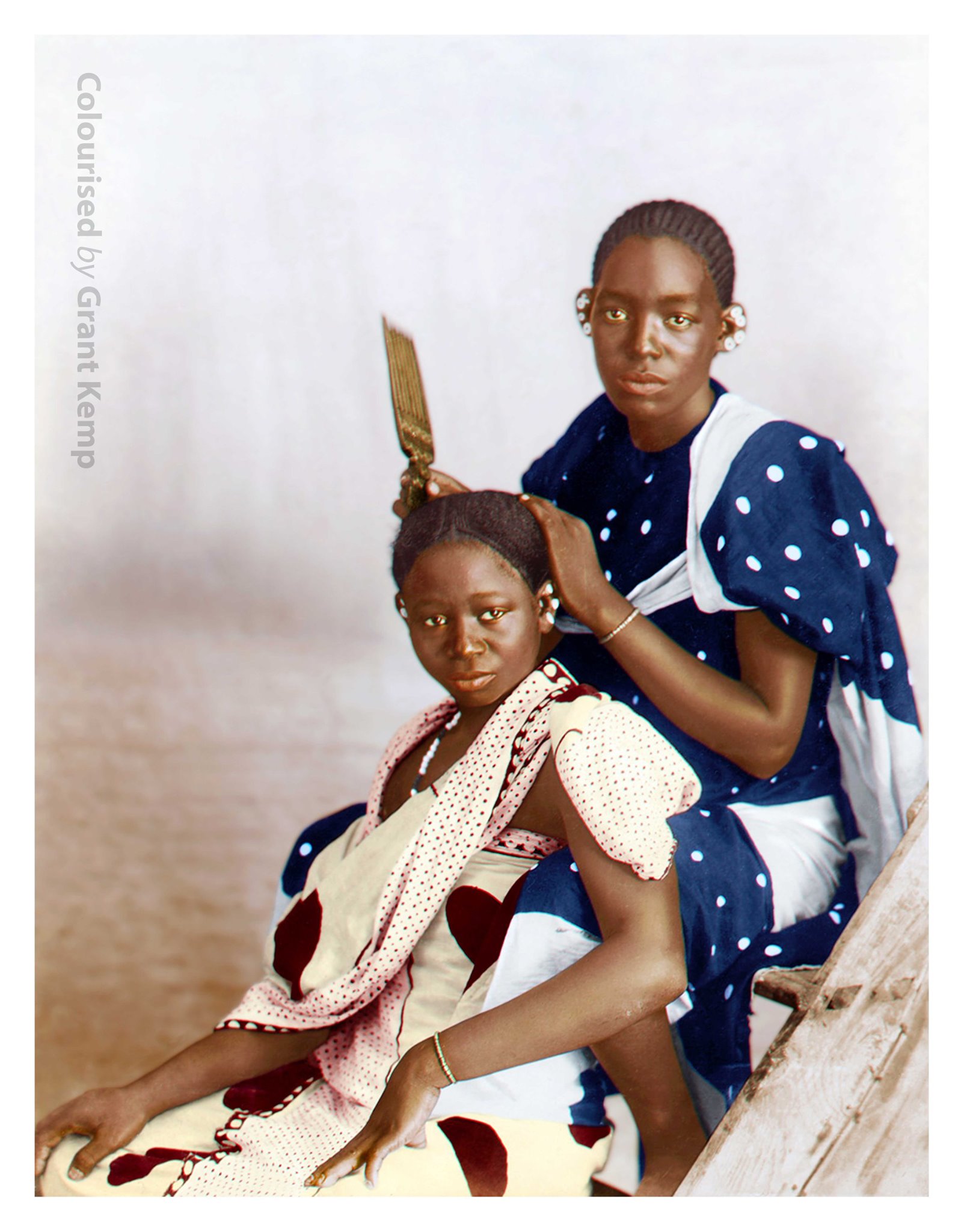 Portrait of a woman, Zanzibar, circa 1900. Sources: Melville J