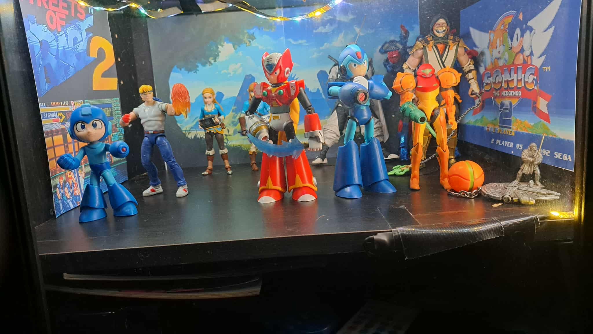 Were any figures or toys made for the Megaman ZX series?