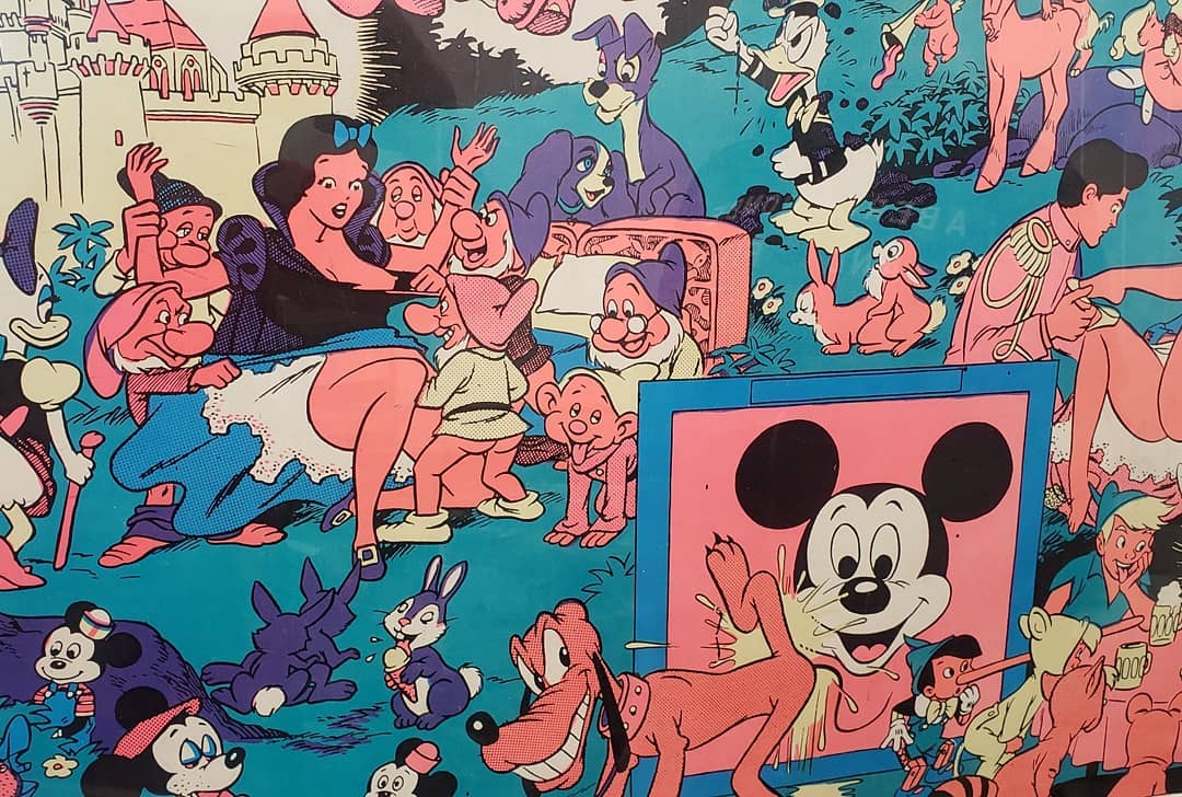 Wally Wood The Disneyland Memorial Orgy poster, first published
